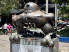 Colombia has wrestled with a violent past, including bombings like the one that destroyed this statue by Fernando Botero and killed 30 people in Medellín