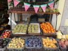 A local fruit stand is perfect for grabbing a snack 