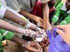 Promoting handwashing at a local school