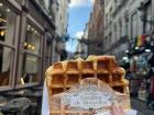 During Fulbright orientation in Brussels, I ate so many Belgian waffles! My favorite kind is the Gaufres de Liège (seen here), which are more round than the square-shaped Brussels-style waffle