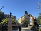 Walking around the streets of Metz, France, while waiting a few hours for the connecting train to Paris