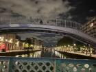 Canal in the 19th at night