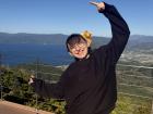 This is me in Hokkaido at Lake Toya!