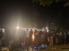 Bonfire on campus!