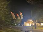AIU Kanto team practicing late at night!