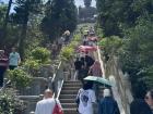 Stairs leading up to the Big Buddha