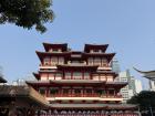 A colorful Buddhist temple I visited while exploring Singapore’s Chinatown