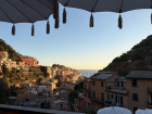 My roommates and I went to Cinque Terre a few weeks ago, and this was our view from our table at a restaurant!