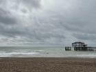 Brighton Beach at the ground level