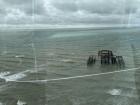 The beach view from Brighton i360