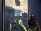 At Zohra Opoku’s "We Proceed in the Footsteps of the Sunlight" exhibition at the Zeitz Museum.