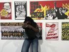 At the Apartheid Museum in Johannesburg