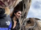 The cute owl we met