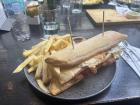 This is another variation of milanesa where they put it into a sandwich!
