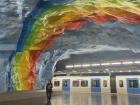 Most metro stations have artwork in them, this is the one closest to my school