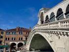 The famous Rialto Bridge in Venice, which is actually much bigger than it looks in the photo