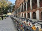 Bikes are a great alternative for getting around during a public transportation strike