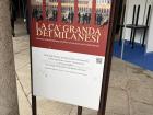 This sign introduces Ca’ Granda, the historic hospital that now houses the University of Milan’s main building