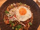 Slovakia has surprisingly good Asian food, here's udon noodles with beef and egg