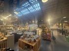 Exploring a market hall in Warsaw, including seasonal produce and local delicacies