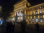 The outside of the beautiful Musikverein concert hall