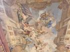 A ceiling painted hundreds of years ago in Wachau Valley