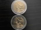 Two 2 euro coins