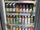 Every convenience store here has a large selection of teas