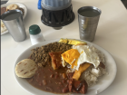 La bandeja paisa: a very traditional Colombian plate which is only sold on Thursdays at my favorite corrientazo near my university