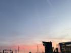 The beautiful Copenhagen sunset