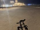 Taking an early morning test ride