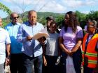 Presenting the petition to the Mayor! 