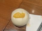 Careful: the "yolk lava" can be extremely hot!