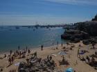  A very sunny beach day in CasCais, Portugal