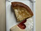 A Czech fruit pastry called kolaches. It looks very different from the ones in Texas