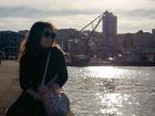 Me by the harbor at the capital 