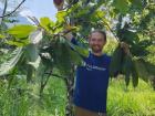 Me with a cacao tree!