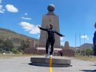 I visited La Mitad de Mundo, or "The Middle of the World", which is a museum in Ecuador