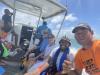 Going Snorkeling with my friends near the Island Leleuvia!