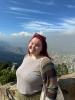 Atop Monserrate, a mountain and popular tourist spot in Bogotá