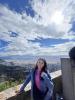 Valery at the top of Montserrate, a mountain in Bogota!