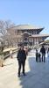 Me in front of Todaiji Temple in Nara