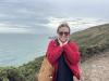 A windy walk on the beautiful Howth cliff walk 