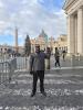 Behold, Saint Peters Basilica! This is the Largest church on Earth and It is located right in the Vatican (A special city in Rome that is sovereign)