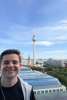 The Berlin TV tower in the background is the tallest building in all of Germany!