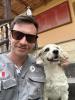 Passing the time in my Municipality with a friendly street dog