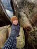 A selfie that I took on top of Kjeragbolten; a big rock suspended between two cliff faces!